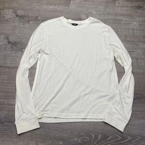 Allbirds Sweater Mens Medium White Lightweight Crew Neck Long Sleeve Knit